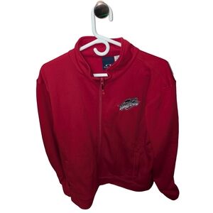 Men's Windsor Spitfires Red Oakley Full-zip Jacket Size Large